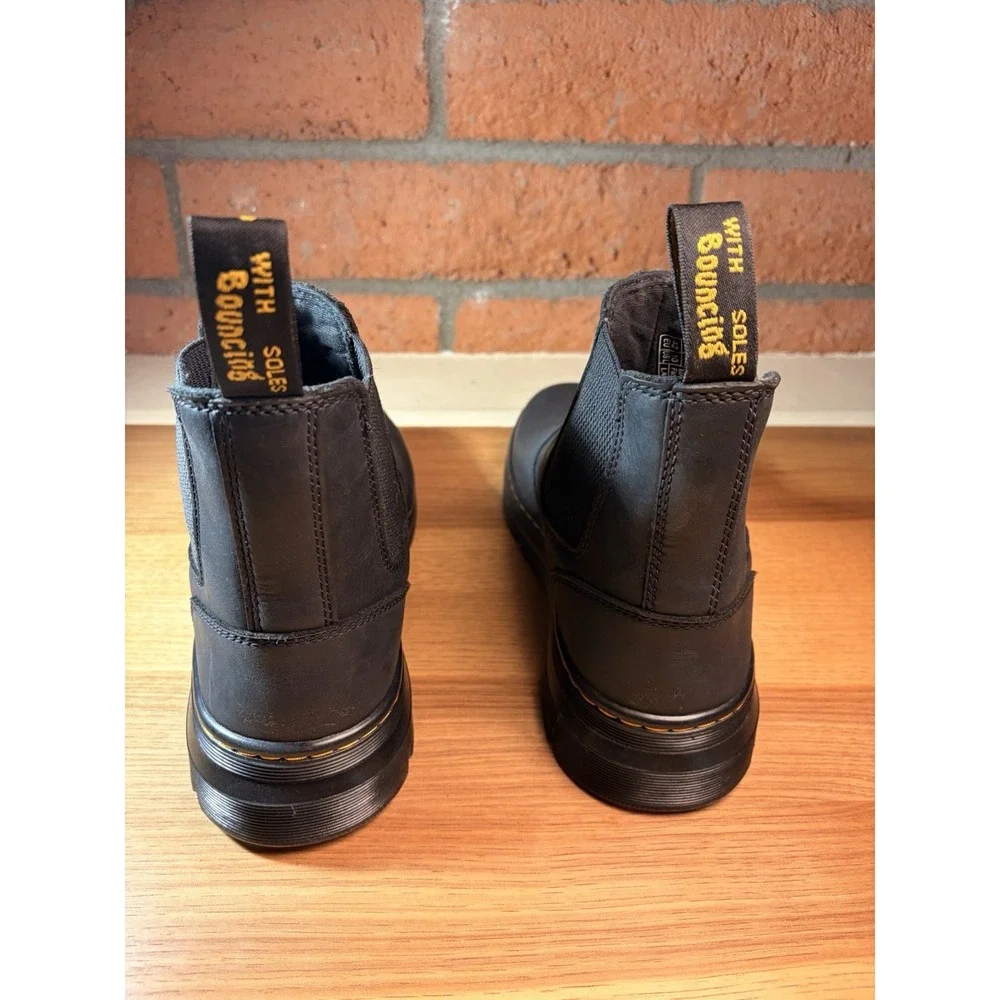 Size 9 - Men's Dr. Martens EMBURY Leather Casual Chelsea Boots (Ladies 10)